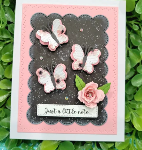 Butterfly Dies Plate