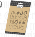 Gingerbread Cookies Plate Die