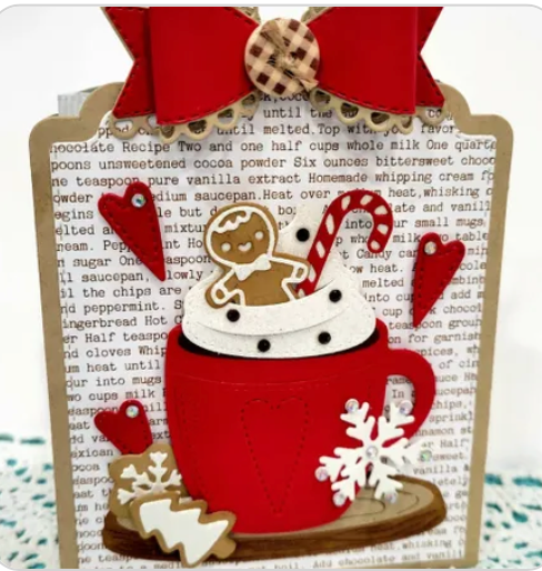 Hot Cocoa Add-On Plate Die