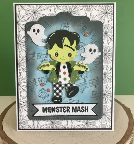 Traditional Halloween Enamel Glitter Dots