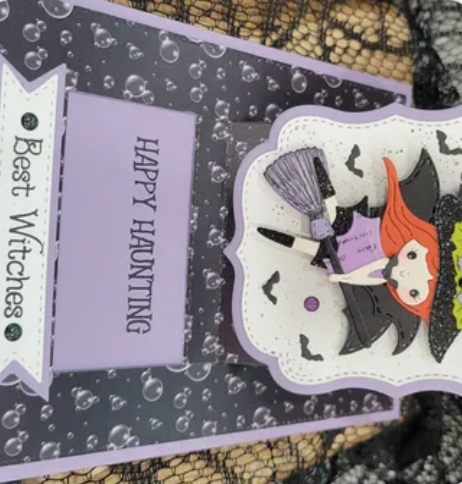 Traditional Halloween Enamel Glitter Dots