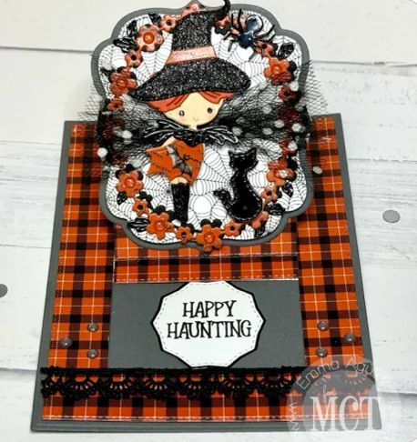 Traditional Halloween Enamel Glitter Dots