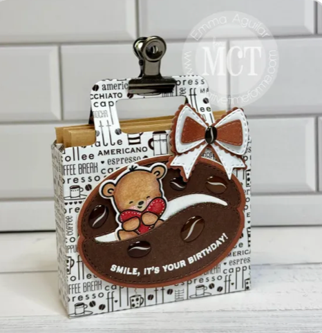 Coffee Bean Epoxy Stickers