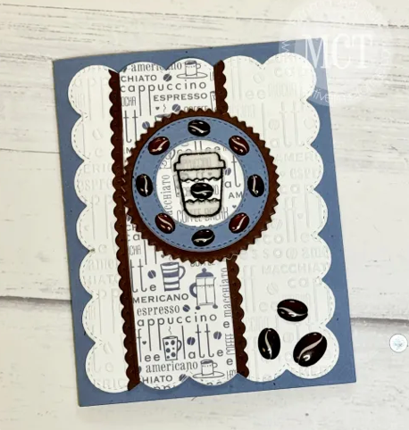 Coffee Bean Epoxy Stickers