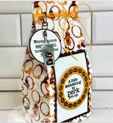 Coffee Bean Epoxy Stickers