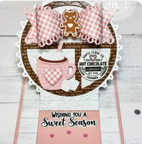 Circle Card Front Dies