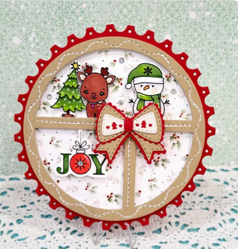 Circle Card Front Dies