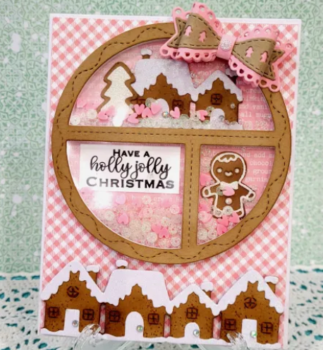 Circle Card Front Dies