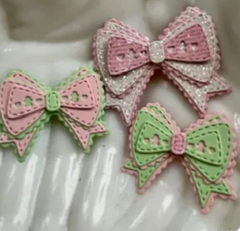 Fun Size Layered Bow Dies
