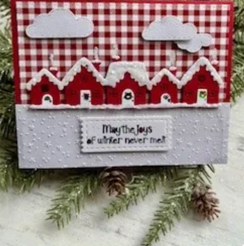 Gingerbread House Border Dies