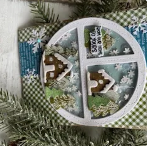 Gingerbread House Border Dies