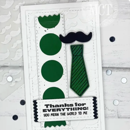 Mustache Stencil