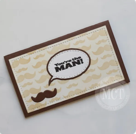 Mustache Stencil