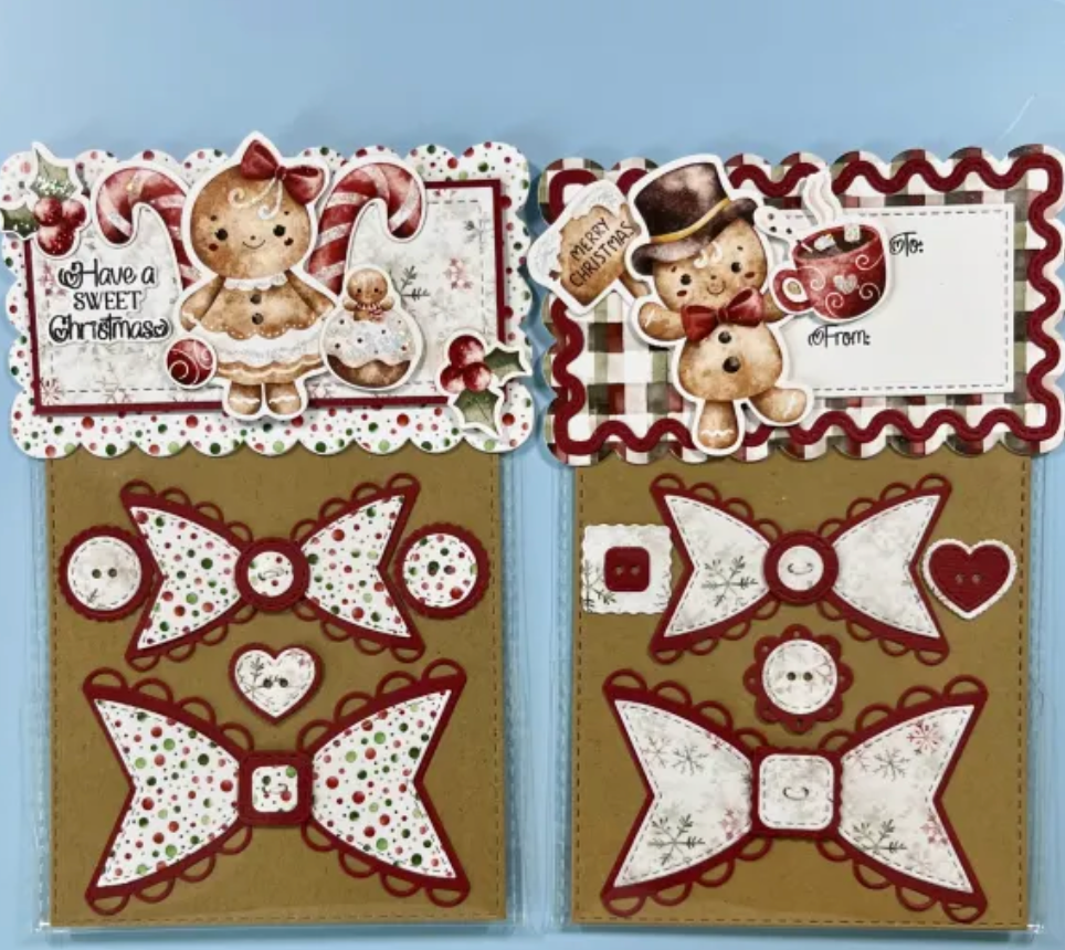 Christmas Gingers Ephemera Pack