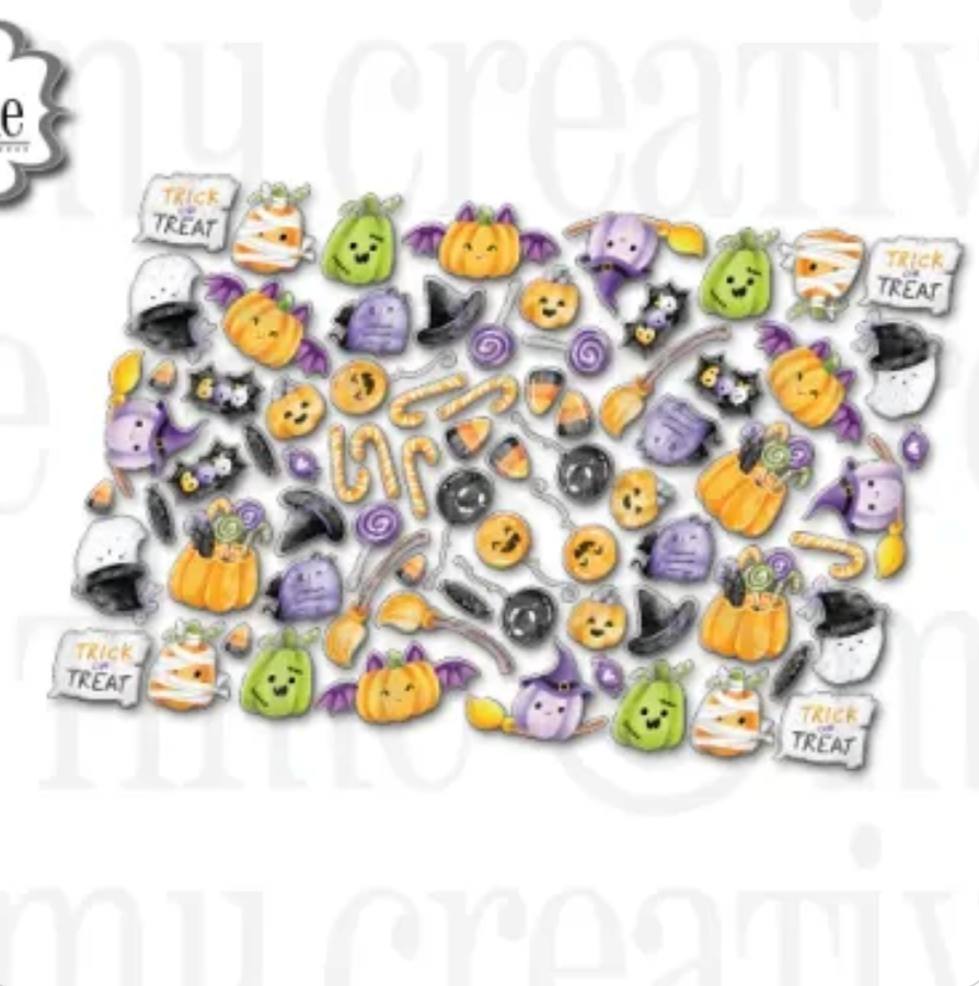 Spooky Pumpkins Ephemera Pack