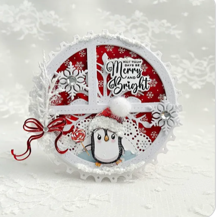 Merry & Bright Penguins Ephemera Pack