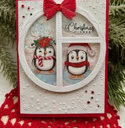 Merry & Bright Penguins Ephemera Pack
