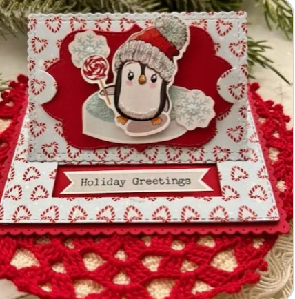 Merry & Bright Penguins Ephemera Pack