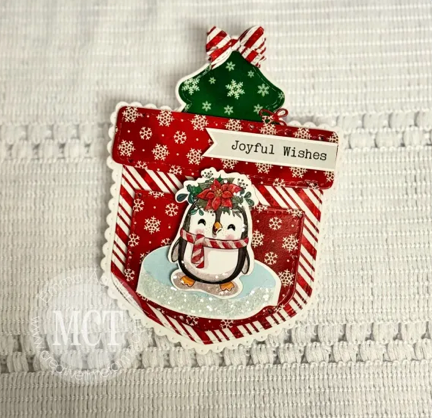 Merry & Bright Penguins Ephemera Pack