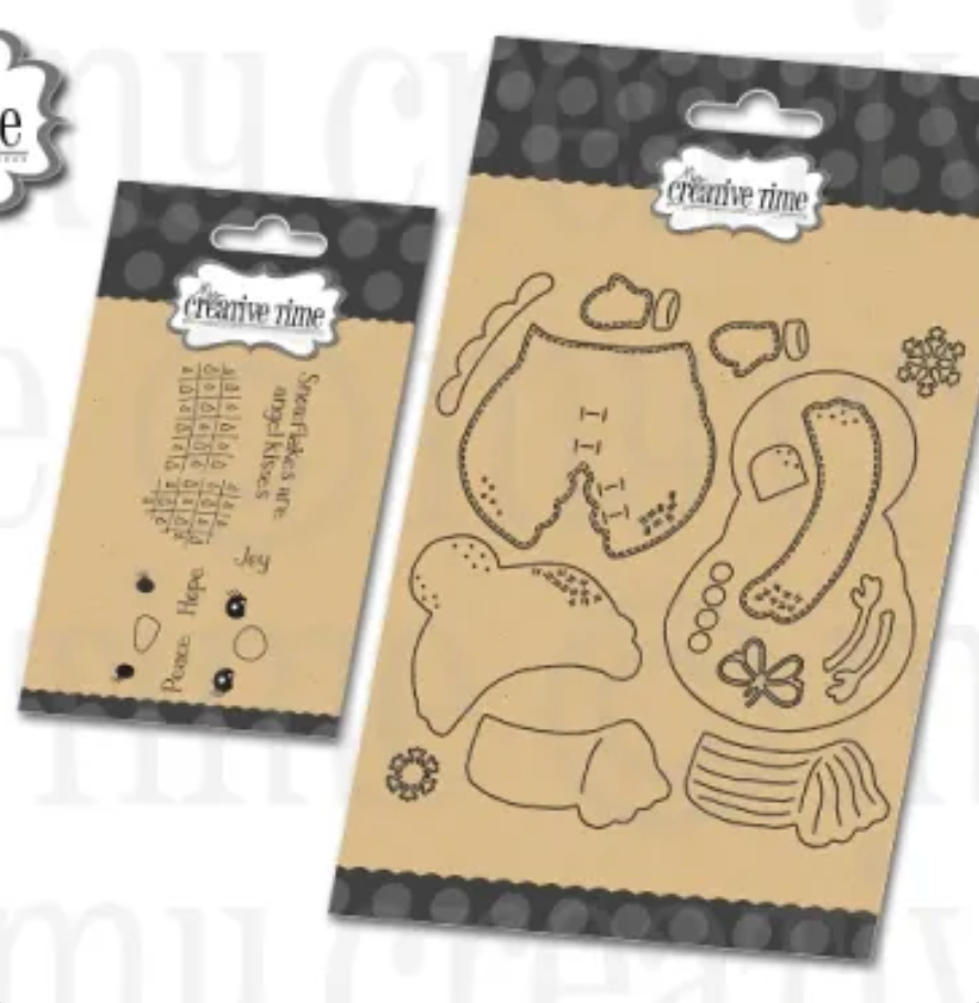 Miss Snowlady Stamps & Dies
