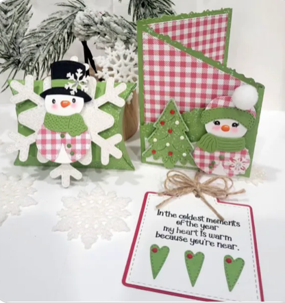 Miss Snowlady Stamps & Dies