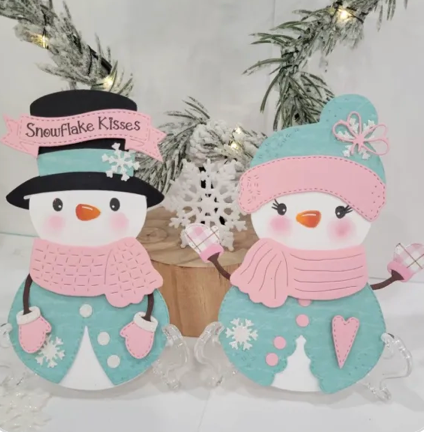 Miss Snowlady Stamps & Dies