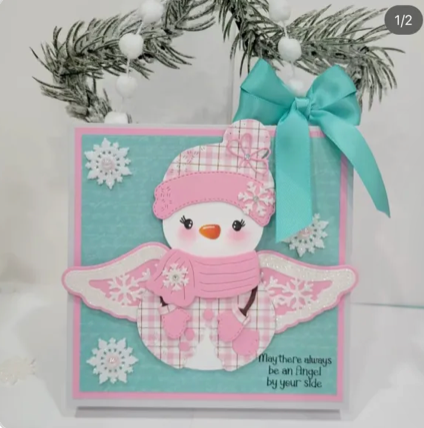 Miss Snowlady Stamps & Dies