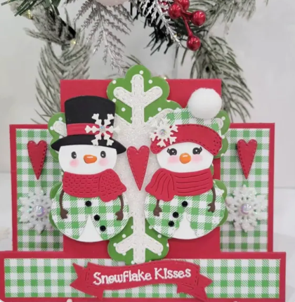 Miss Snowlady Stamps & Dies