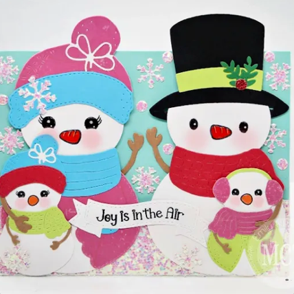Miss Snowlady Stamps & Dies