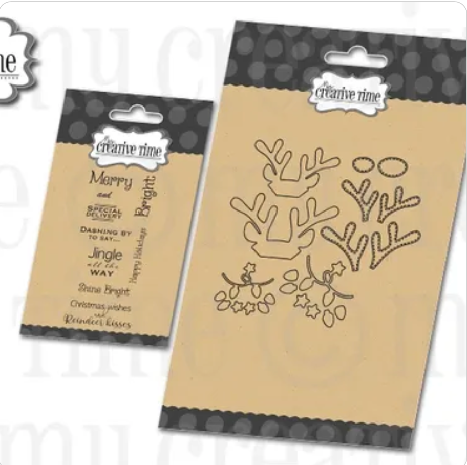 Ginger Deer Antler Stamps & Dies