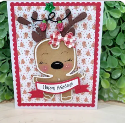 Ginger Deer Antler Stamps & Dies