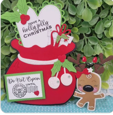 Ginger Deer Antler Stamps & Dies