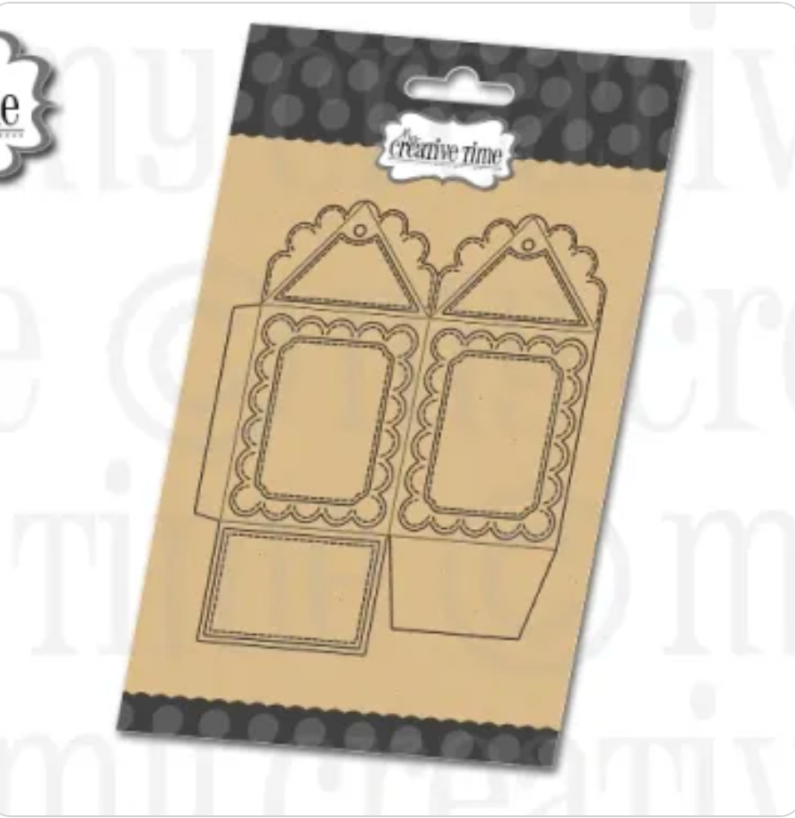 Scallop Treat Box Die