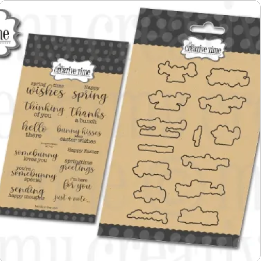 Springtime Wishes Stamps & Dies