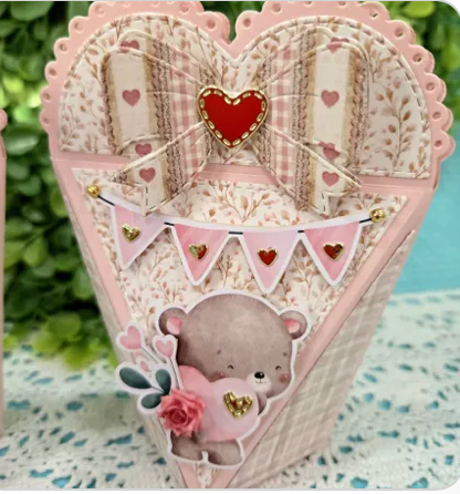 Heart Treat Box Die