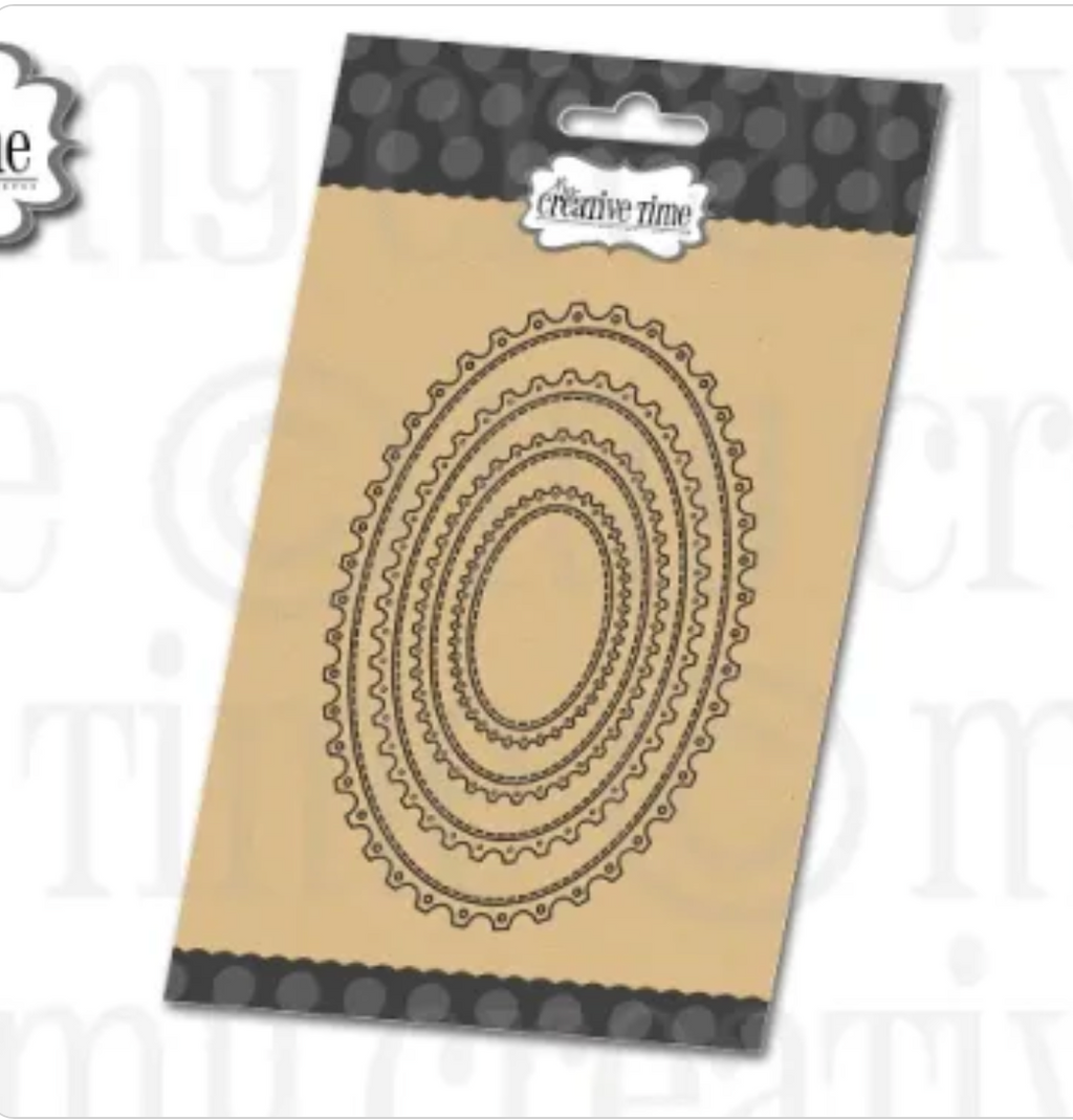 Oval Postage Dies