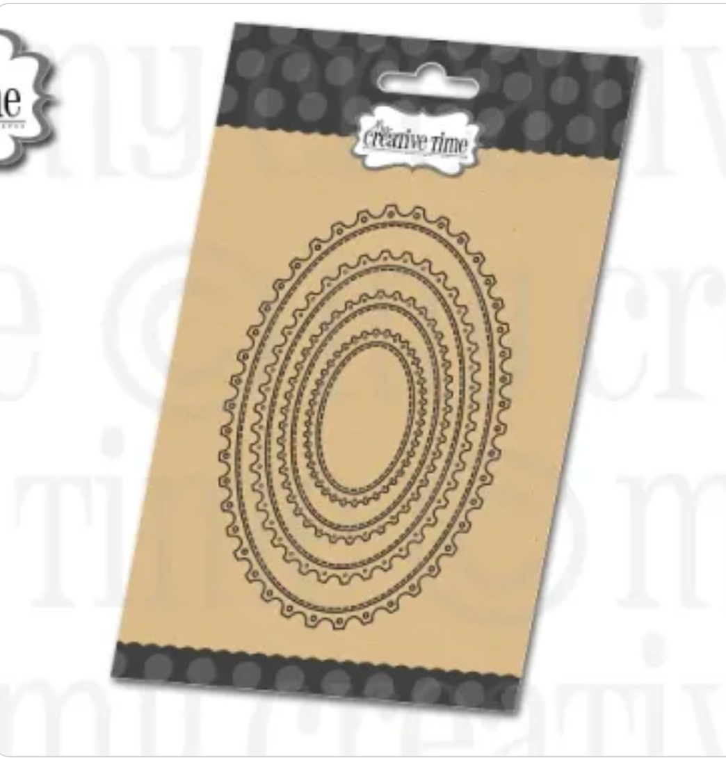 Oval Postage Dies