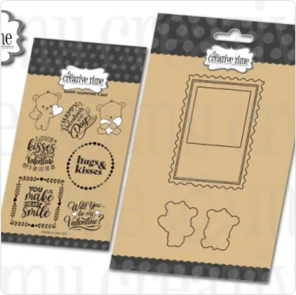 Hugs & Kisses Stamps & Dies