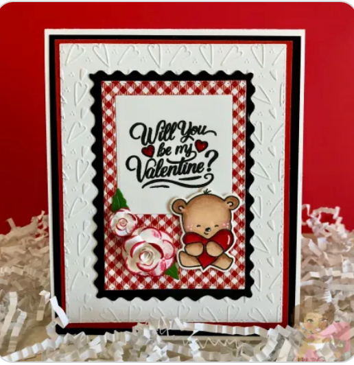 Hugs & Kisses Stamps & Dies