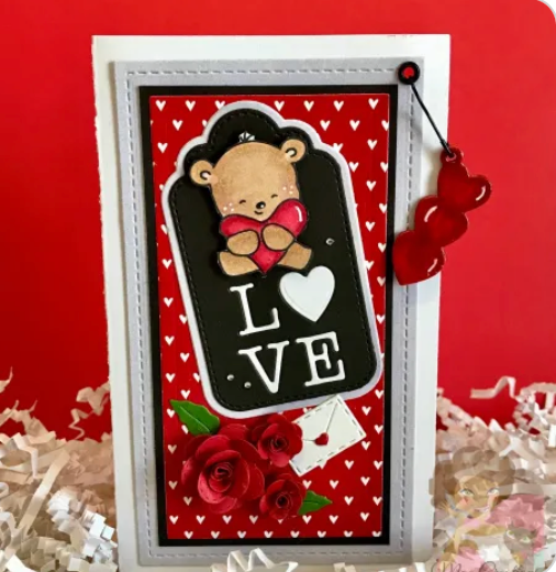 Hugs & Kisses Stamps & Dies