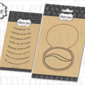 Coffee Bean Card Stamps & Dies