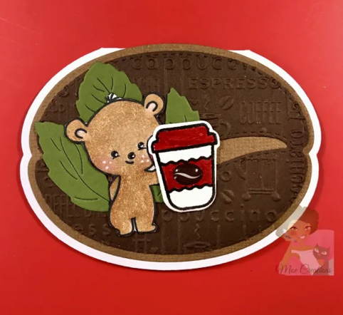 Coffee Bean Card Stamps & Dies