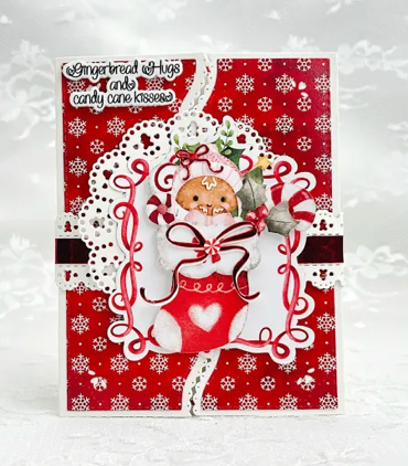 Ginger Doily Dies (gingerbread)