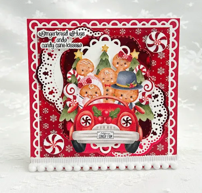Ginger Doily Dies (gingerbread)