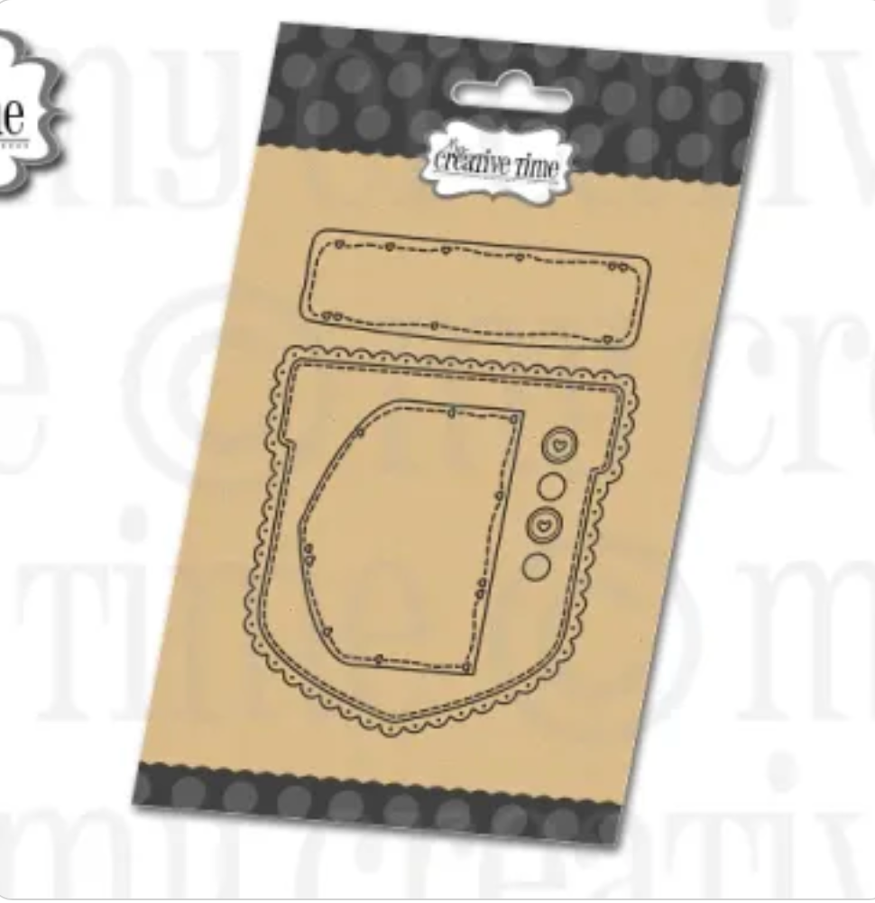 Gift Card Pocket Die