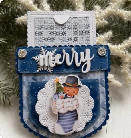 Gift Card Pocket Die
