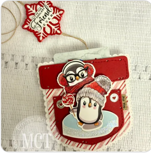 Gift Card Pocket Die
