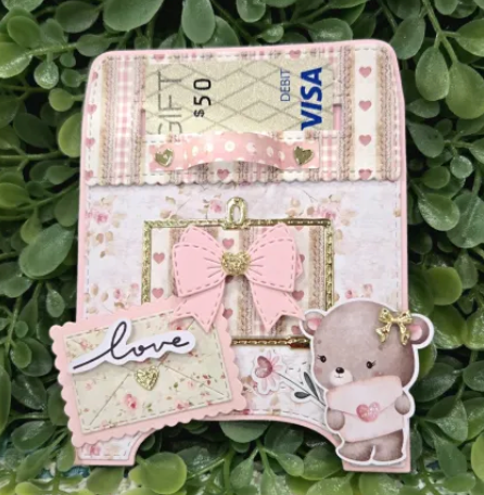 Mailbox Gift Card Holder Die