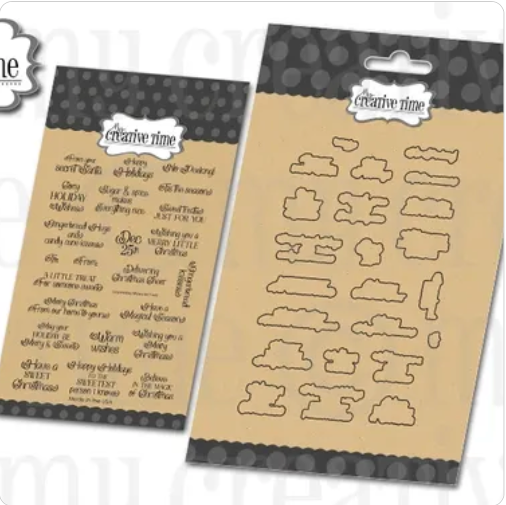 Cozy Holiday Wishes Stamps & Dies