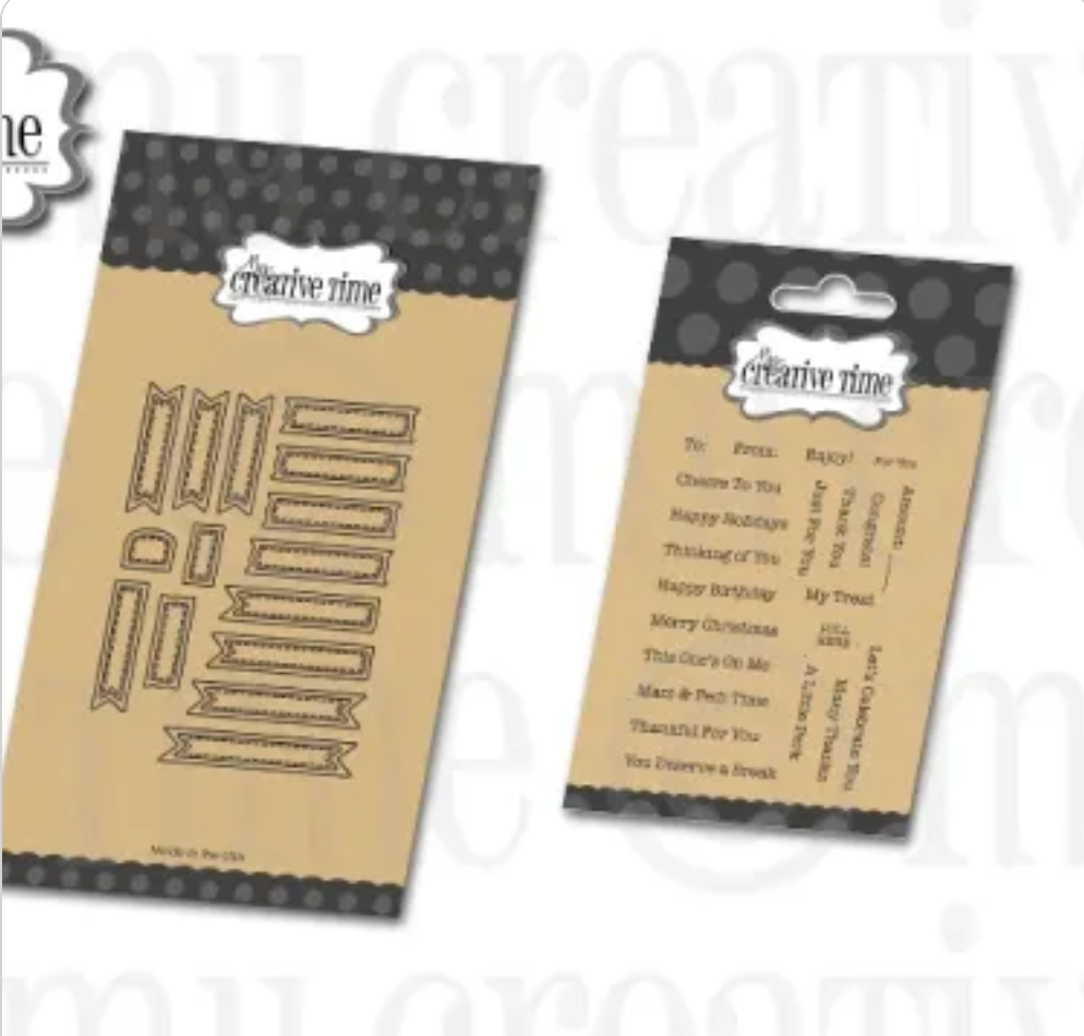 Gift Card Sentiments Stamps & Dies